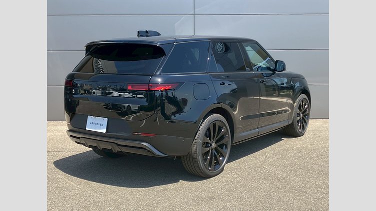 2025 認定中古車 Land Rover Range Rover Sport サントリーニブラック D300マイルドハイブリッド スタンダードホイールベース S