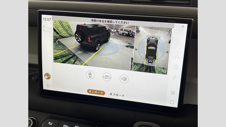 2025 認定中古車 Land Rover Defender 110 カルパチアングレイ D350 ディーゼルマイルドハイブリッド S