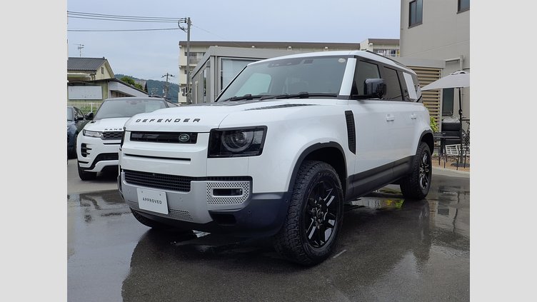2024 認定中古車 Land Rover Defender 110 フジホワイト D350 ディーゼルマイルドハイブリッド S