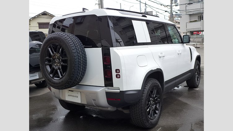 2024 認定中古車 Land Rover Defender 110 フジホワイト D350 ディーゼルマイルドハイブリッド S