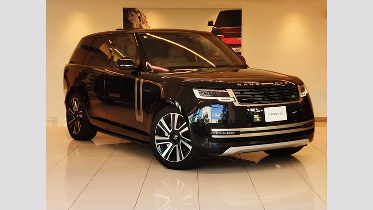 2024 認定中古車 Land Rover Range Rover サントリーニブラック D300 AWD MHEV（AT） スタンダードホイールベース HSE