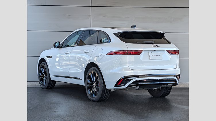 2024 認定中古車 Jaguar F-Pace オストゥーニパールホワイト P400e ガソリン プラグインハイブリッド R-DYNAMIC SE