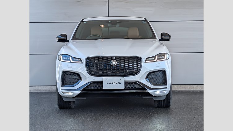 2024 認定中古車 Jaguar F-Pace オストゥーニパールホワイト P400e ガソリン プラグインハイブリッド R-DYNAMIC SE