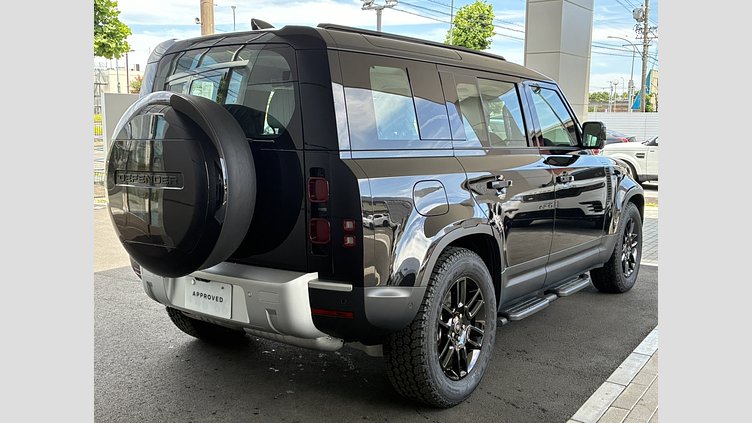 2024 認定中古車 Land Rover Defender 110 サントリーニブラック D350 ディーゼルマイルドハイブリッド S