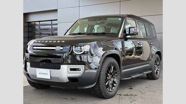 2024 認定中古車 Land Rover Defender 110 サントリーニブラック D350 ディーゼルマイルドハイブリッド S