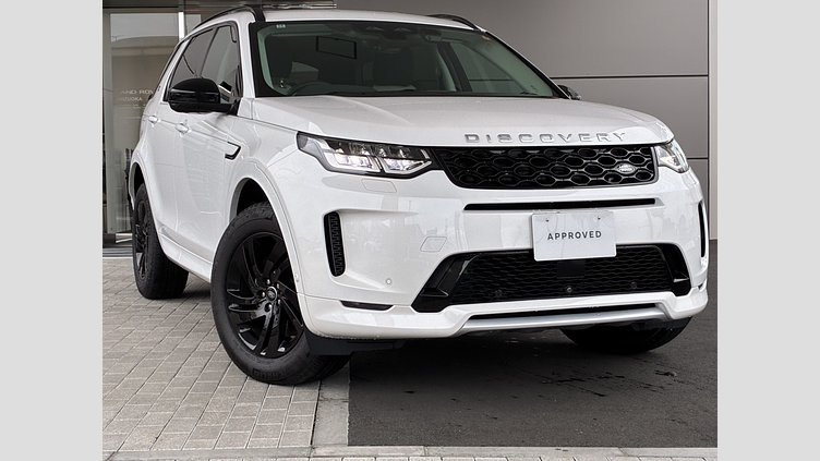 2024 認定中古車 Land Rover Discovery Sport オストゥーニパールホワイト D200マイルドハイブリッド（ディーゼル） 標準ホイール S