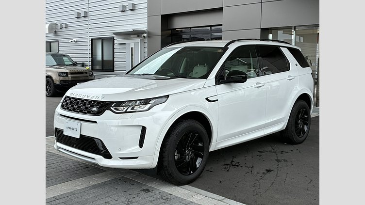 2024 認定中古車 Land Rover Discovery Sport オストゥーニパールホワイト D200マイルドハイブリッド（ディーゼル） 標準ホイール S