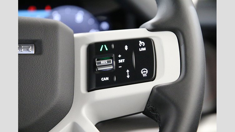 2025 認定中古車 Land Rover Defender 110 サントリーニブラック D350 ディーゼルマイルドハイブリッド X-Dynamic HSE