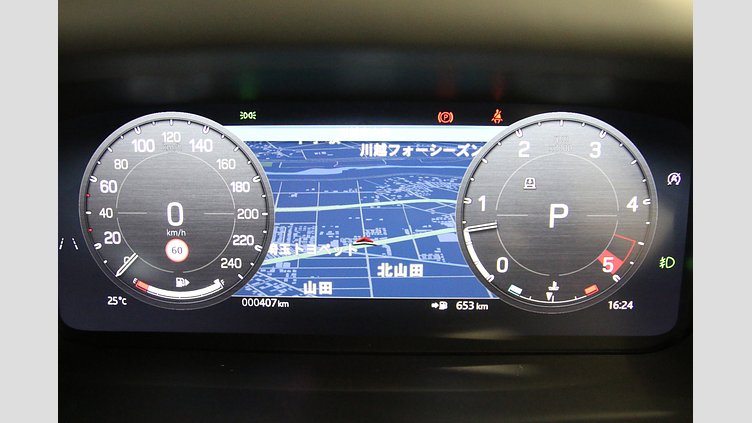 2025 認定中古車 Land Rover Defender 110 サントリーニブラック D350 ディーゼルマイルドハイブリッド X-Dynamic HSE