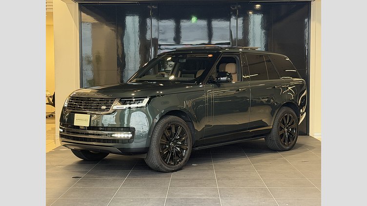 2024 認定中古車 Land Rover Range Rover ベルグレイヴィアグリーン P550 AWD PHEV（AT） スタンダードホイールベース SE