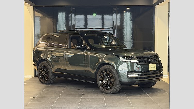 2024 認定中古車 Land Rover Range Rover ベルグレイヴィアグリーン P550 AWD PHEV（AT） スタンダードホイールベース SE