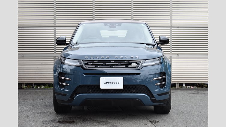2024 認定中古車 Land Rover Range Rover Evoque トライベッカブルー D200マイルドハイブリッド（ディーゼル） Standard Wheelbase DYNAMIC SE