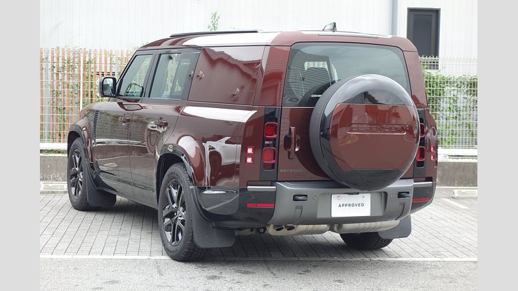2024 認定中古車 Land Rover Defender 130 セドナレッド D350 ディーゼルマイルドハイブリッド Outbound