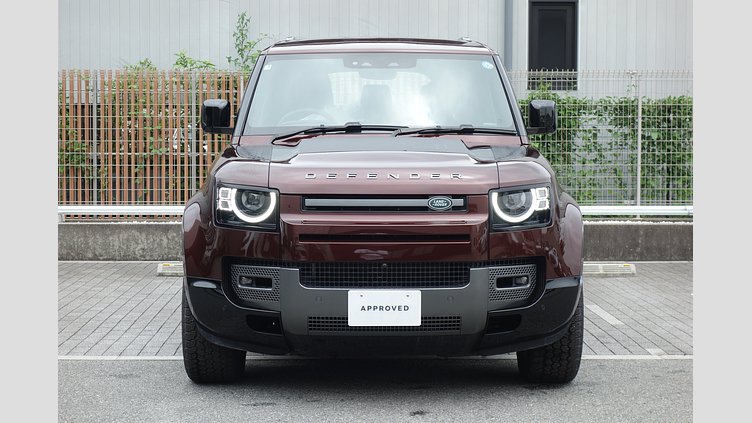 2024 認定中古車 Land Rover Defender 130 セドナレッド D350 ディーゼルマイルドハイブリッド Outbound