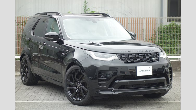 2025 認定中古車 Land Rover Discovery サントリーニブラック D350マイルドハイブリッド（ディーゼル） Dynamic SE