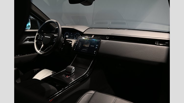 2026 Ny Land Rover Range Rover Velar Santorini Black (svart färg) P400 Bensin Mild Hybrid Kort hjulbas (SWB) Belgravia Edition