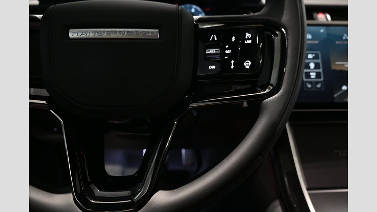 2026 Ny Land Rover Range Rover Velar Santorini Black (svart färg) P400 Bensin Mild Hybrid Kort hjulbas (SWB) Belgravia Edition