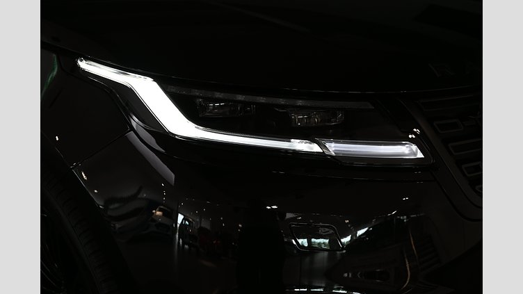 2026 Ny Land Rover Range Rover Velar Santorini Black (svart färg) P400 Bensin Mild Hybrid Kort hjulbas (SWB) Belgravia Edition