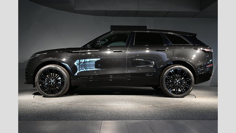 2026 Ny Land Rover Range Rover Velar Santorini Black (svart färg) P400 Bensin Mild Hybrid Kort hjulbas (SWB) Belgravia Edition