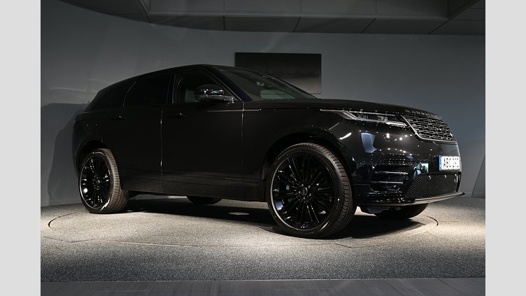 2026 Ny Land Rover Range Rover Velar Santorini Black (svart färg) P400 Bensin Mild Hybrid Kort hjulbas (SWB) Belgravia Edition