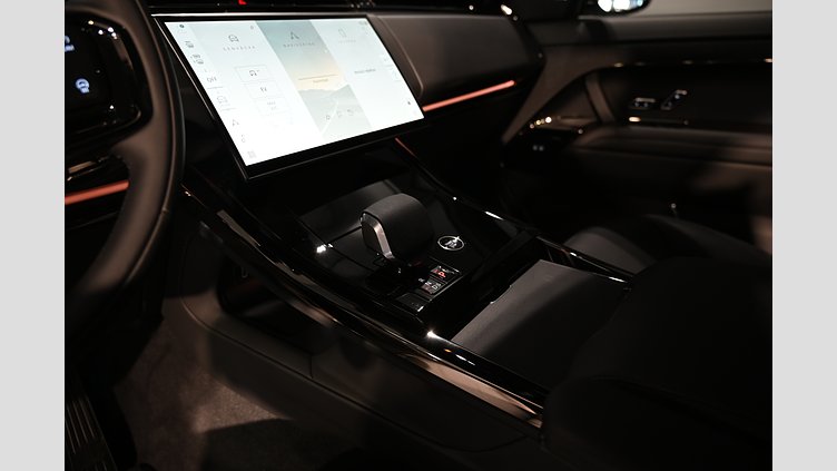 2025 Ny Land Rover Range Rover Sport Santorini Black P460e Bensin Plug-in Hybrid Kort hjulbas (SWB) Dynamic SE
