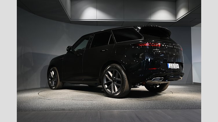 2025 Ny Land Rover Range Rover Sport Santorini Black P460e Bensin Plug-in Hybrid Kort hjulbas (SWB) Dynamic SE