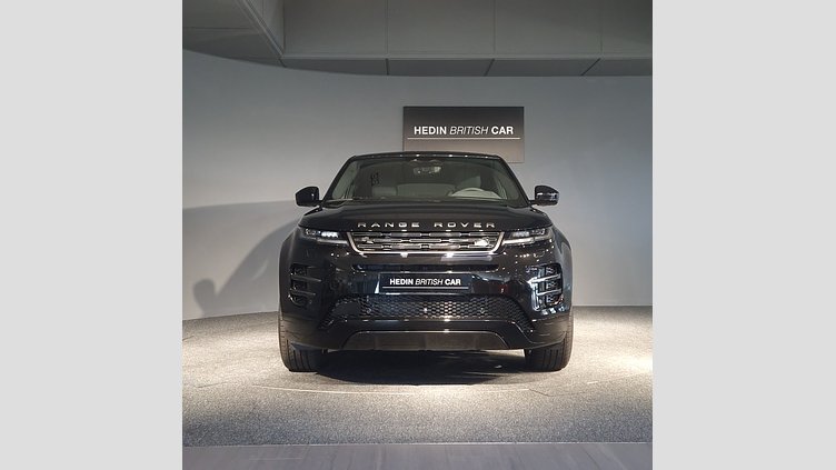 2025 Begagnad Land Rover Range Rover Evoque Santorini Black AWD P269e Dynamic SE