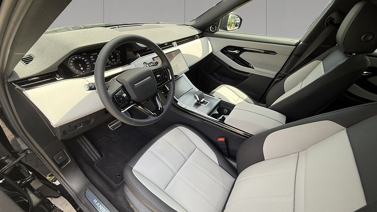 2026 Approved Land Rover Range Rover Evoque Santorini Black D165 elektromos mild hybrid dízelmotor Dynamic SE