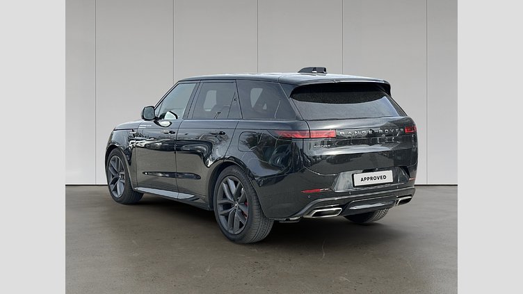 2025 Approved Land Rover Range Rover Sport Czarny Santorini Black P460e Benzyna PHEV Standard Wheelbase Dynamic SE