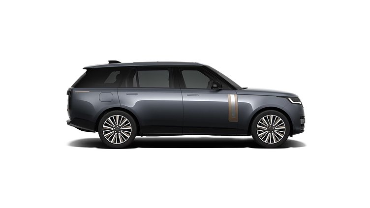 2026 New Land Rover Range Rover Amethyst Grey Purple in Gloss finish P460e Petrol Plug-in Hybrid Long Wheelbase SV