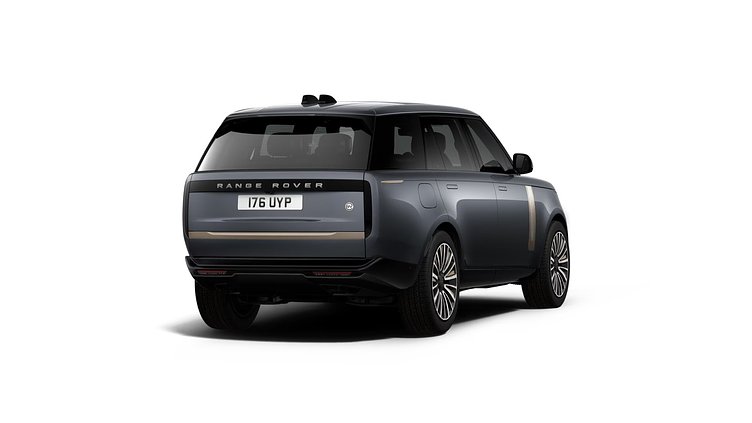 2026 New Land Rover Range Rover Amethyst Grey Purple in Gloss finish P460e Petrol Plug-in Hybrid Long Wheelbase SV