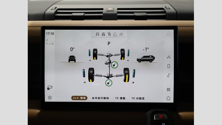 2023 認定中古車 Land Rover Defender 110 サントリーニブラック D300 AWD（AT） X