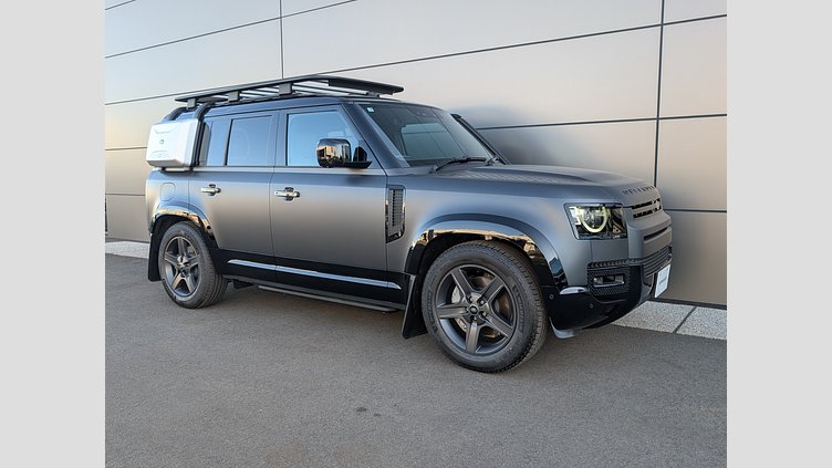 2025 認定中古車 Land Rover Defender 110 カルパチアングレイ D350 ディーゼルマイルドハイブリッド X-Dynamic SE
