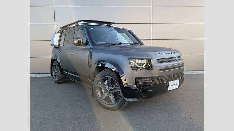2025 認定中古車 Land Rover Defender 110 カルパチアングレイ D350 ディーゼルマイルドハイブリッド X-Dynamic SE