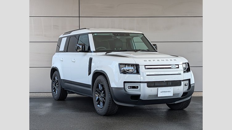 2025 認定中古車 Land Rover Defender 110 フジホワイト D350 ディーゼルマイルドハイブリッド S