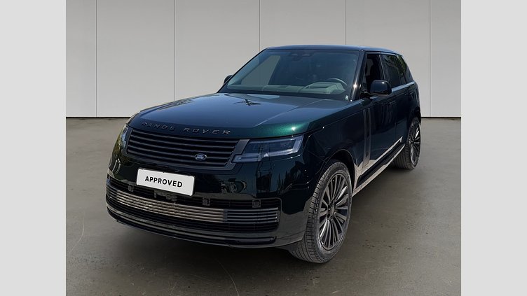 2025 Approved Land Rover Range Rover British Racing Green P550e Petrol Plug-in Hybrid Standard Wheelbase SV