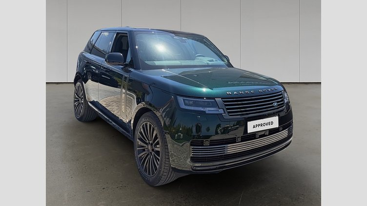 2025 Approved Land Rover Range Rover British Racing Green P550e Petrol Plug-in Hybrid Standard Wheelbase SV