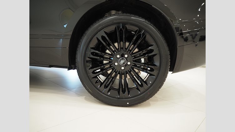 2026 Begagnad Land Rover Range Rover Velar Santorini Black (svart färg) P400 Bensin Mild Hybrid Kort hjulbas (SWB) Belgravia Edition