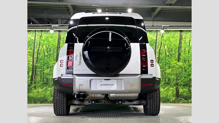 2025 認定中古車 Land Rover Defender 110 フジホワイト D350 ディーゼルマイルドハイブリッド S