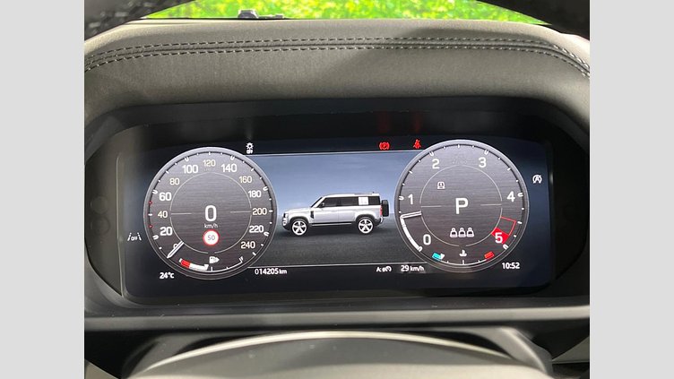 2025 認定中古車 Land Rover Defender 110 フジホワイト D350 ディーゼルマイルドハイブリッド S