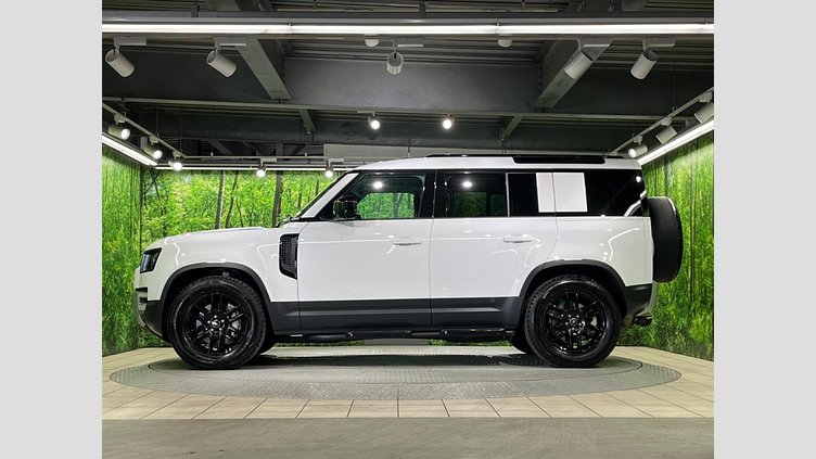 2025 認定中古車 Land Rover Defender 110 フジホワイト D350 ディーゼルマイルドハイブリッド S