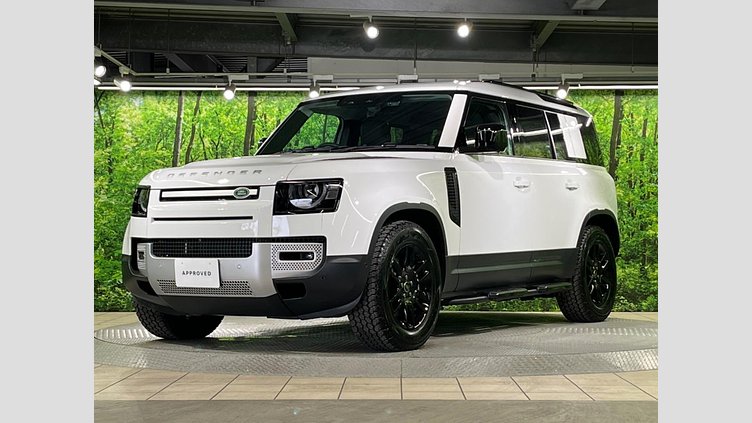 2025 認定中古車 Land Rover Defender 110 フジホワイト D350 ディーゼルマイルドハイブリッド S