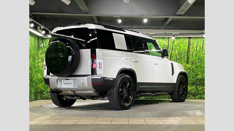 2025 認定中古車 Land Rover Defender 110 フジホワイト D350 ディーゼルマイルドハイブリッド S