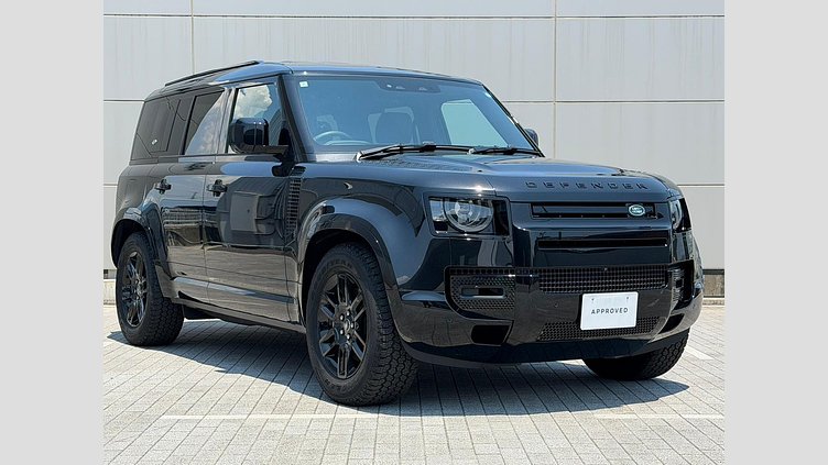 2024 認定中古車 Land Rover Defender 110 サントリーニブラック D300 AWD（AT） X-DYNAMIC SE