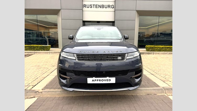 2023 Approved Land Rover Range Rover Sport Varesine Blue The Range Rover Sport P510e features an advanced plug-in hybrid electric vehicle (PHEV) drivetrain. It pairs a 3.0-liter turbocharged Ingenium inline-6 gas engine with a potent electric motor to deliver instant torque. P510e First Edition
