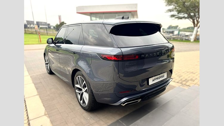 2023 Approved Land Rover Range Rover Sport Varesine Blue The Range Rover Sport P510e features an advanced plug-in hybrid electric vehicle (PHEV) drivetrain. It pairs a 3.0-liter turbocharged Ingenium inline-6 gas engine with a potent electric motor to deliver instant torque. P510e First Edition