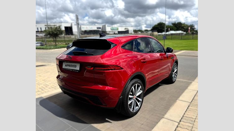 2022 Approved Jaguar E-Pace Firenze Red TRANSVERSE INLINE 4 D200 AWD R-Dynamic Black