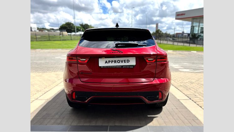2022 Approved Jaguar E-Pace Firenze Red TRANSVERSE INLINE 4 D200 AWD R-Dynamic Black