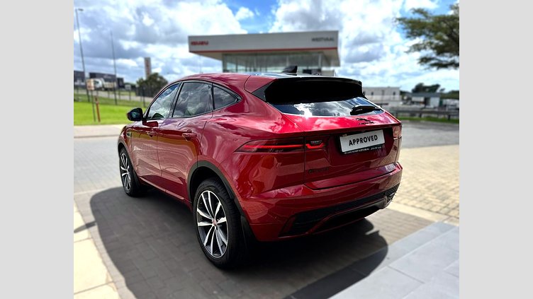 2022 Approved Jaguar E-Pace Firenze Red TRANSVERSE INLINE 4 D200 AWD R-Dynamic Black