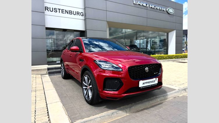 2022 Approved Jaguar E-Pace Firenze Red TRANSVERSE INLINE 4 D200 AWD R-Dynamic Black